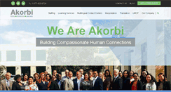 Desktop Screenshot of akorbi.com